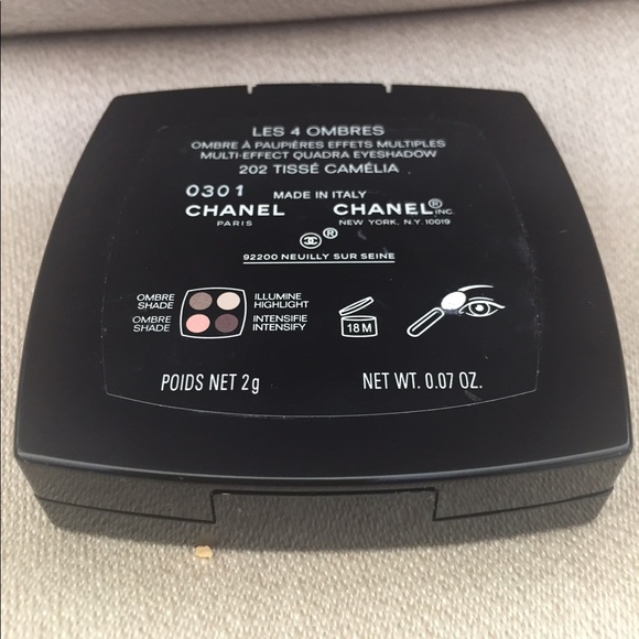 NEW CHANEL QUAD EYESHADOW TISSE CAMIELA - Picture 3 of 3